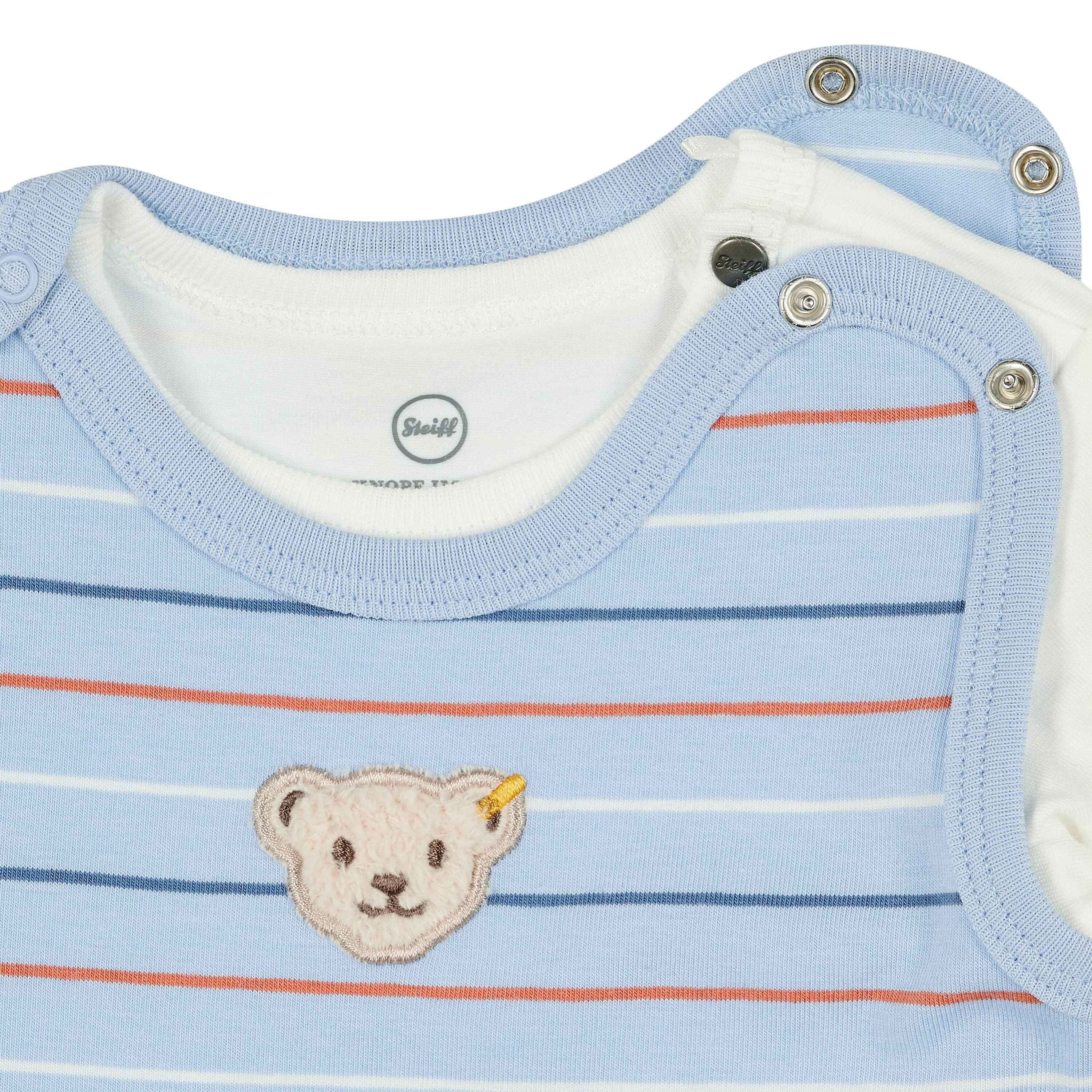 Steiff Strampler Set Strampler + T-Shirt langarm Baby Wellness