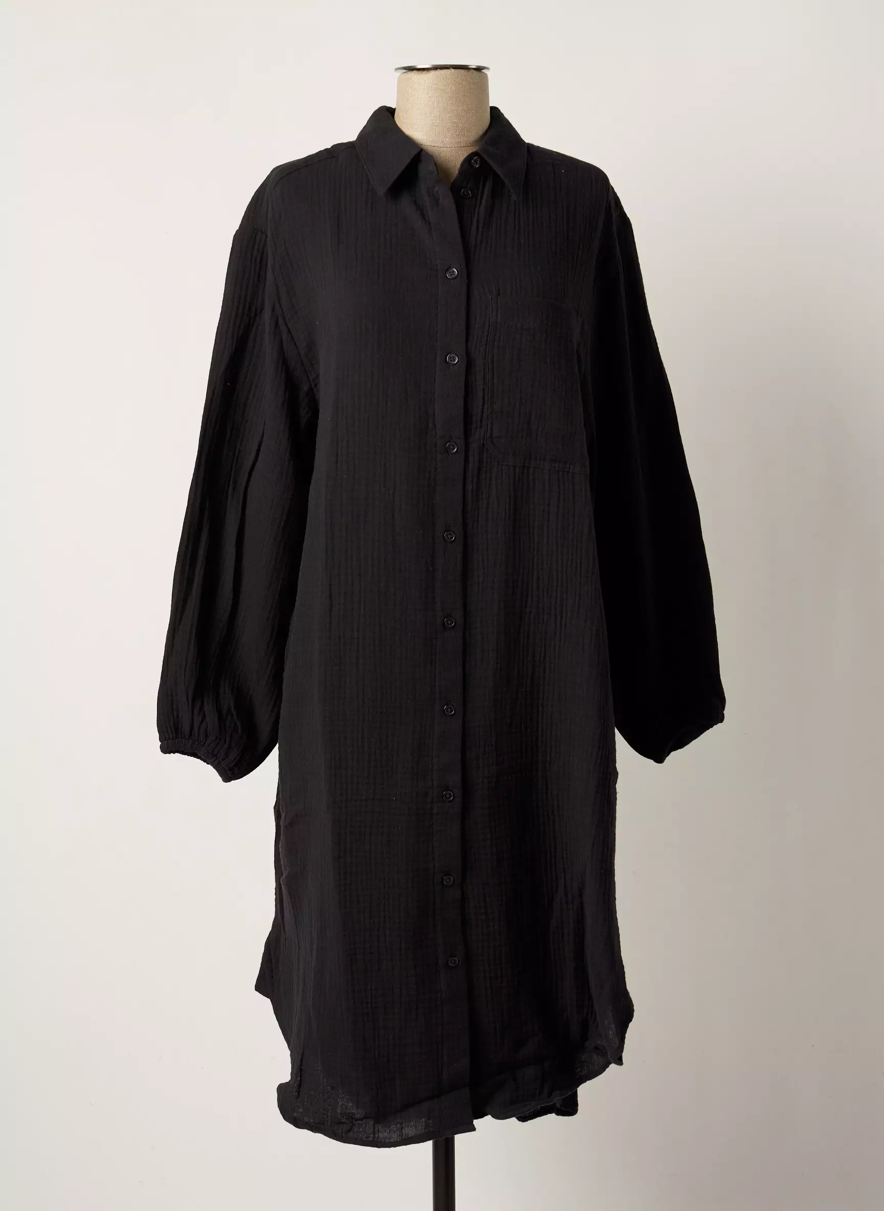 B Young Robes Mi Longues Femme couleur noir