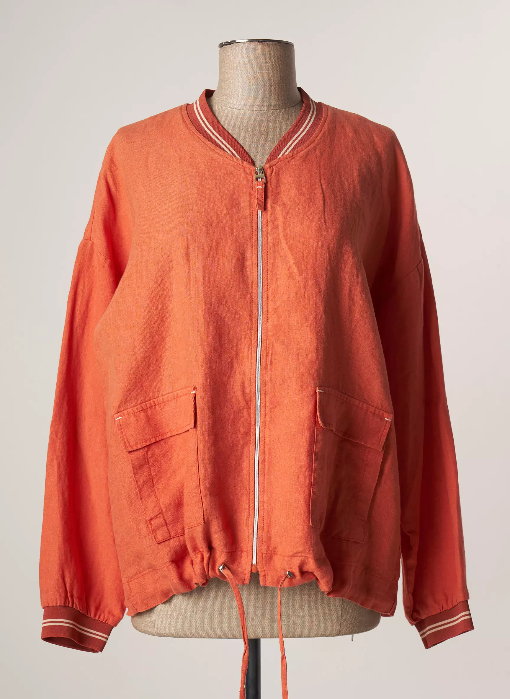 Christine Laure Vestecasual Femme couleur orange