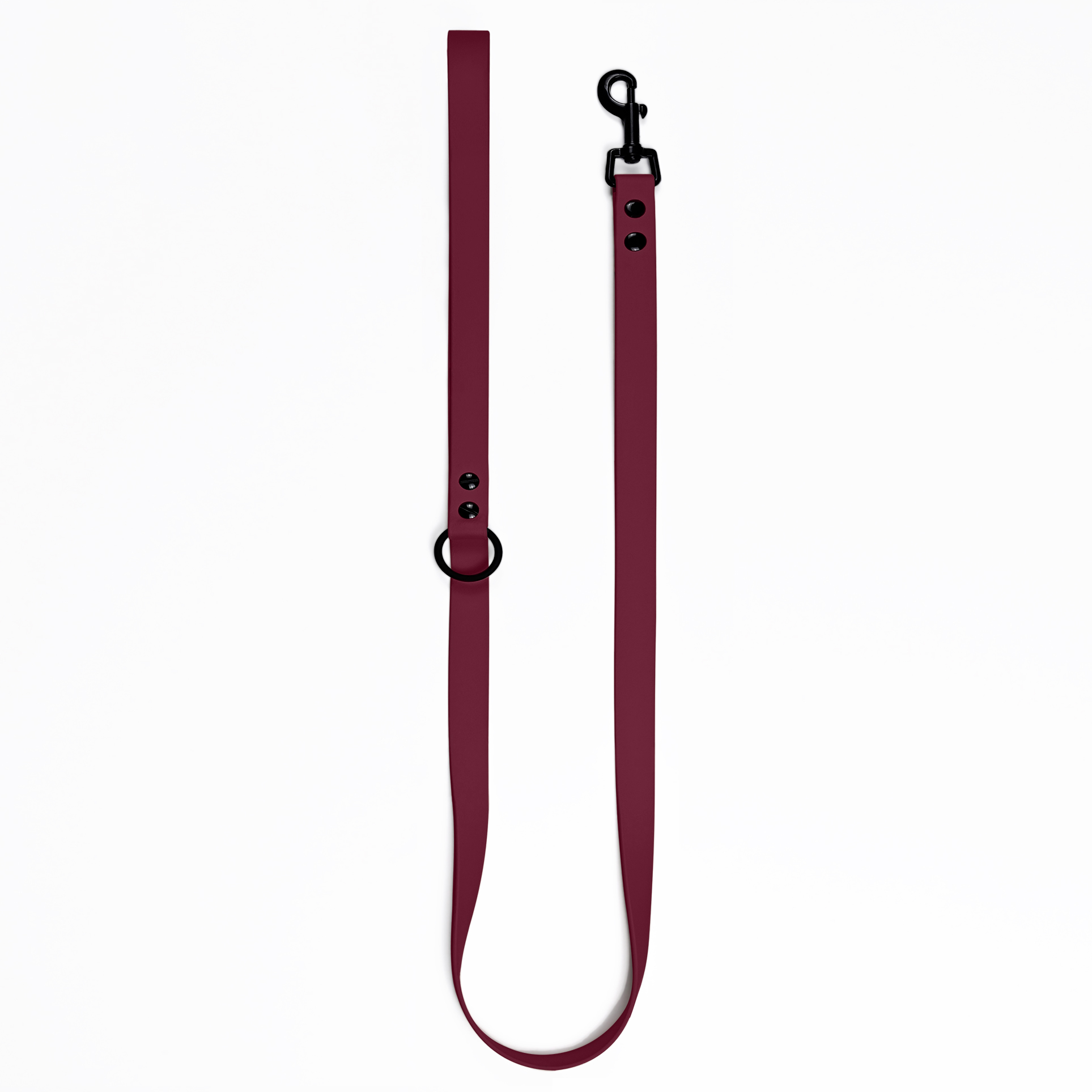 THE DOG IDEA Hundeleinen THE DOG IDEA Cityleine Biothane Khaki bordeaux