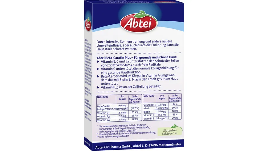 ABTEI Beta-Carotin Plus