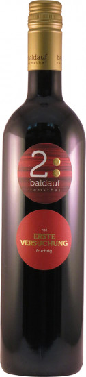 2022 Erste Versuchung ROT fruchtig halbtrocken - Weingut Baldauf