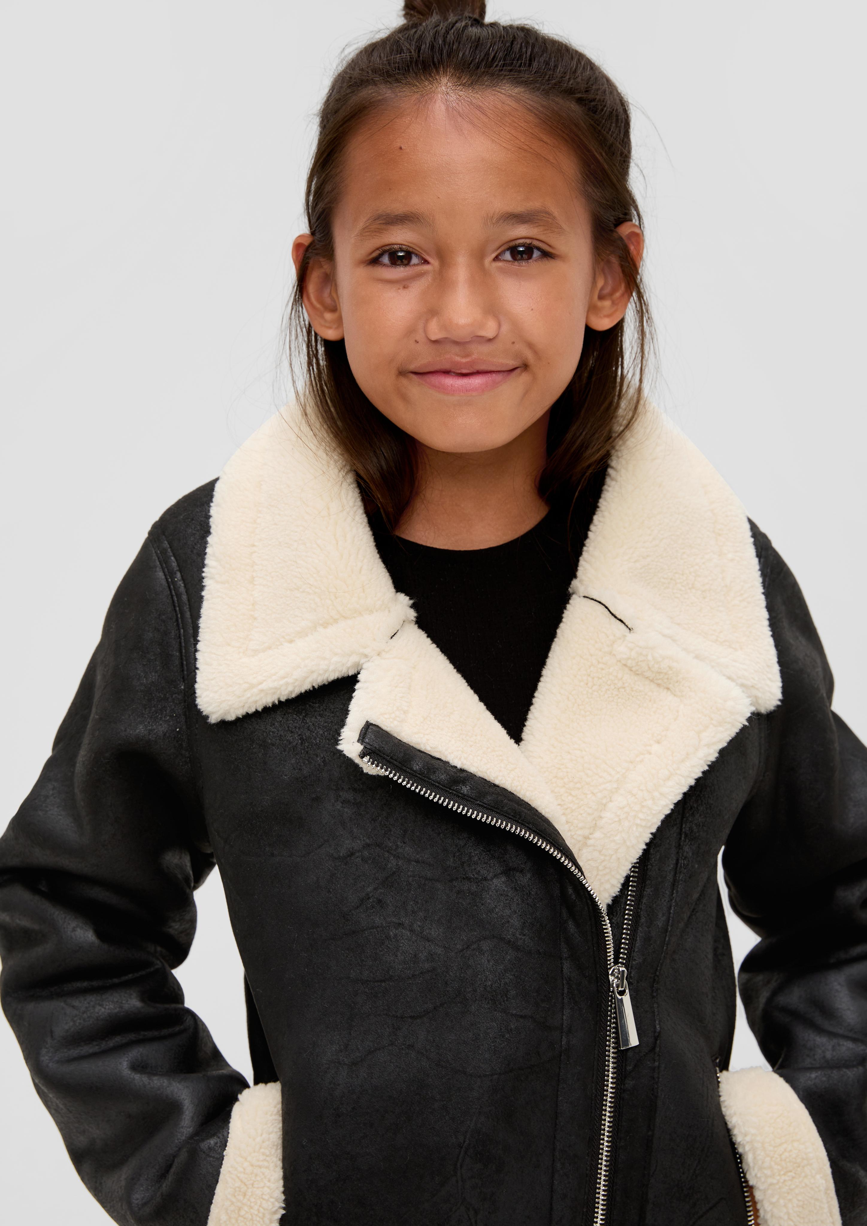 Jacke aus Lederimitat  2137203-9999