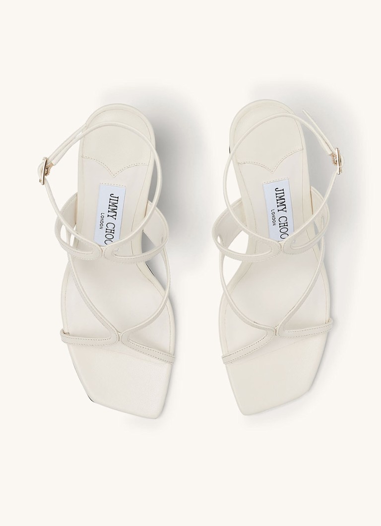 Jimmy Choo Sandalette Azie 85 en cuir d'agneau