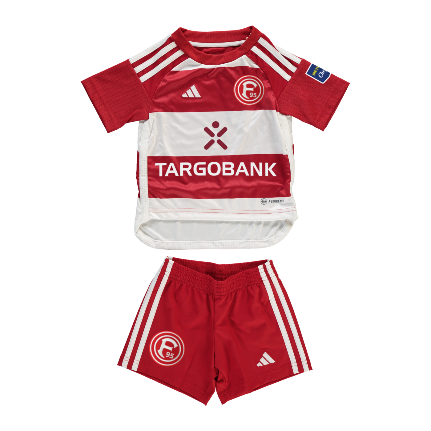 adidas Fortuna Düsseldorf Minikit Home 2023/2024 Rot