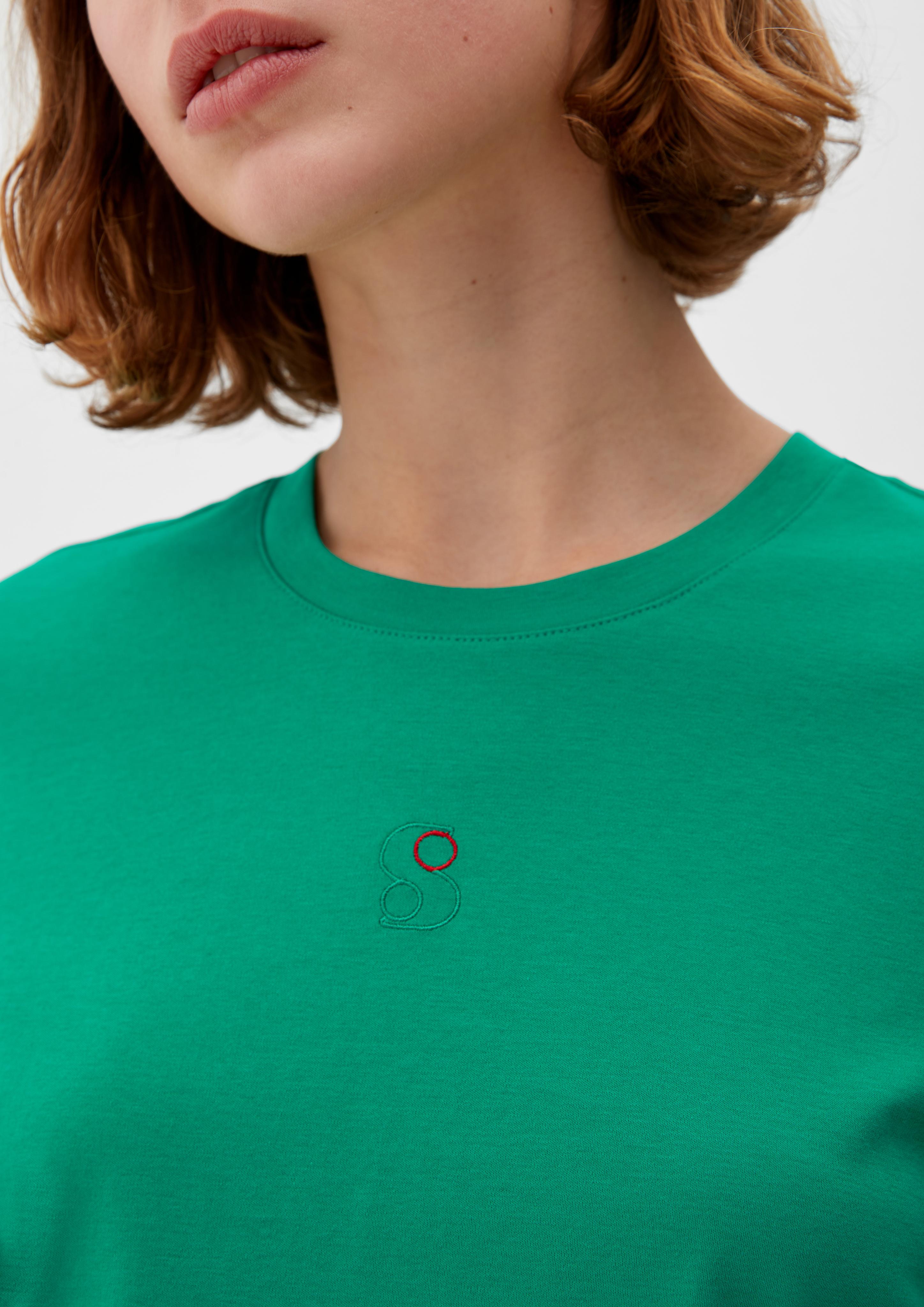 T-Shirt mit Stickerei  2132979-7646