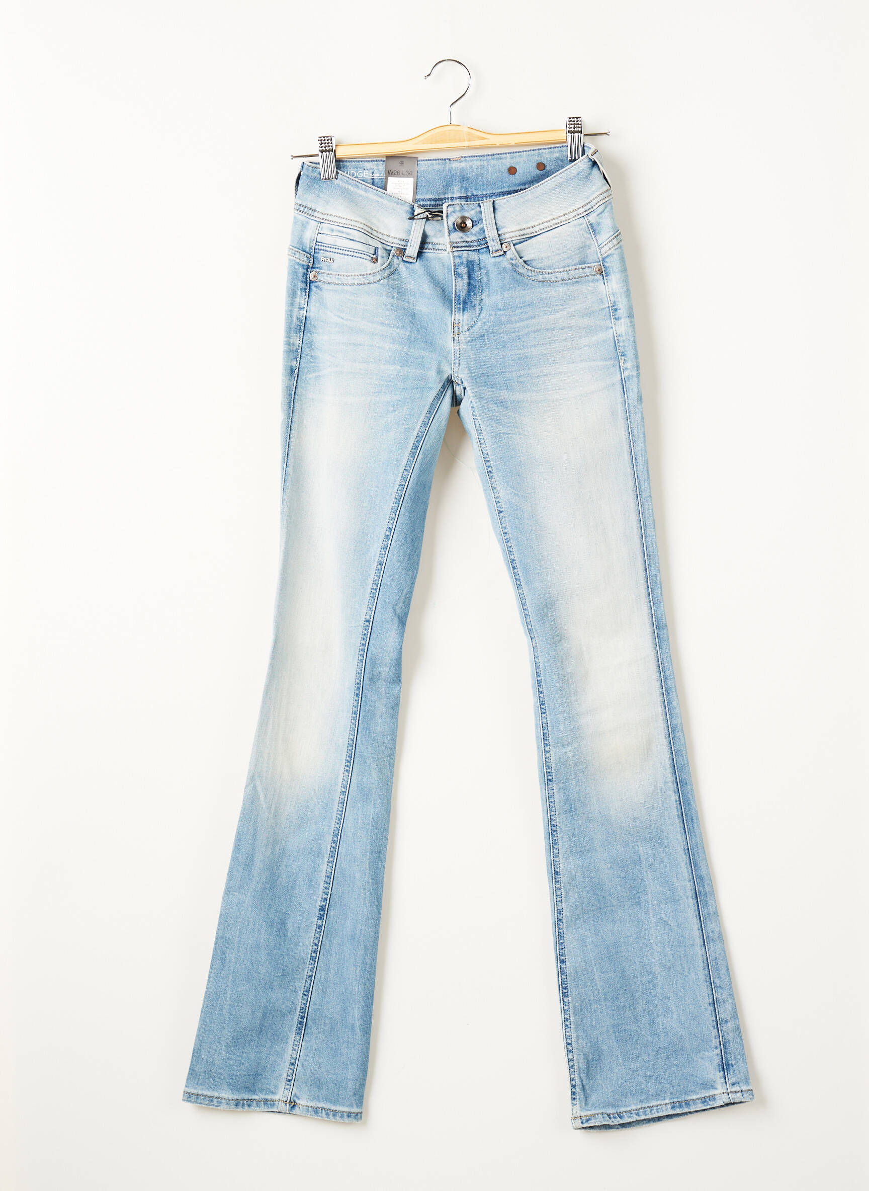 G Star Jeans Bootcut Femme couleur bleu