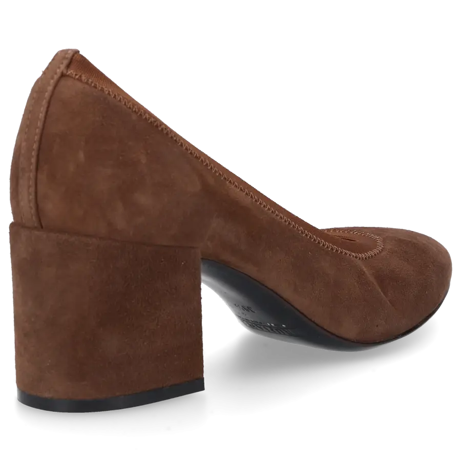 Truman's - Pumps 2333 Veloursleder - braun