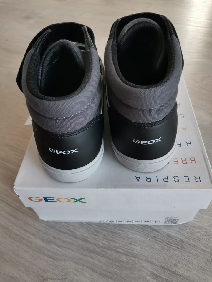 Geox Sneakers in Schwarz günstig kaufen 33