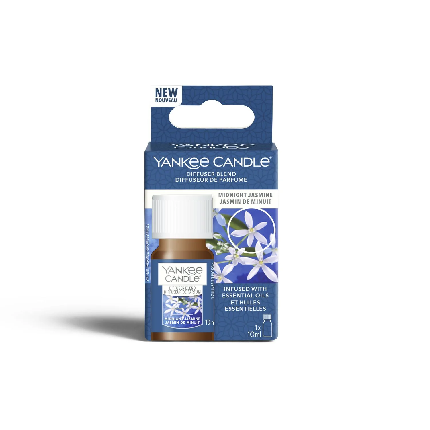Recharge pour diffuseur d'arômes ultrasonique Jasmin de minuit - Parfum pour diffuseur