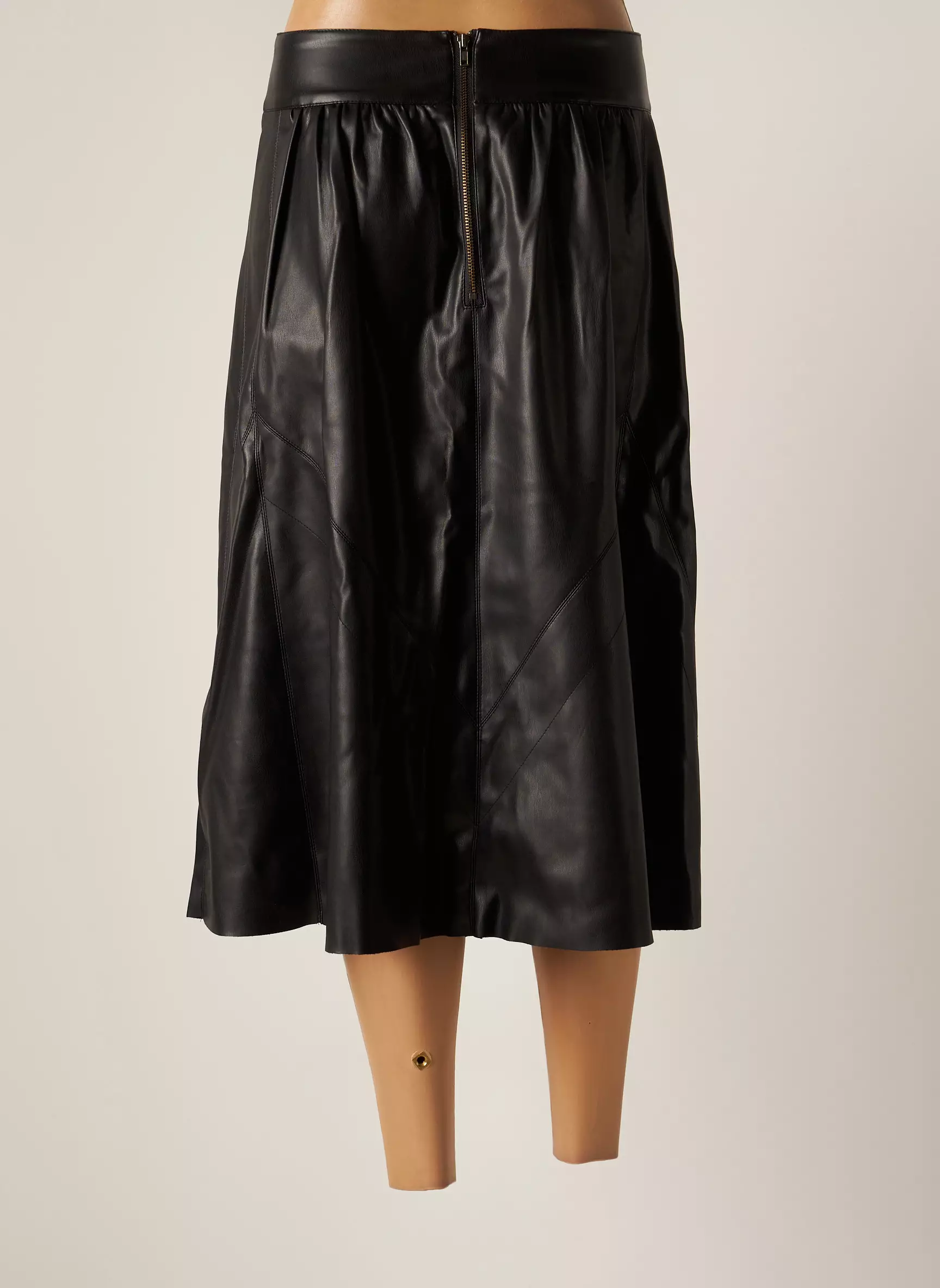 School Rag Jupes Mi Longues Femme couleur noir