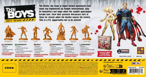 Zombicide 2. Edition – The Boys Pack 1: The Seven (Erw.)