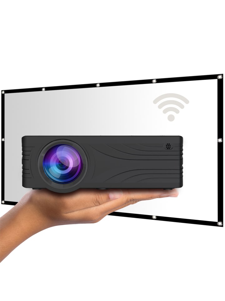 LA VAGUE LV-HD240 WI-FI BUNDLE LED-Projektor inkl. LV-STA100FP in schwarz günstig kaufen onesize