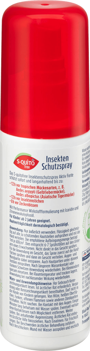 Insektenschutzspray Aktiv Forte, 100 ml