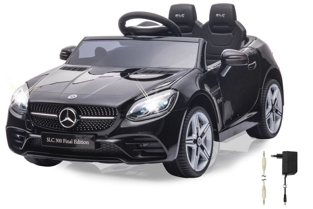 Jamara e.K. JAMARA-461802-Ride-on Mercedes-Benz SLC schwarz 12V