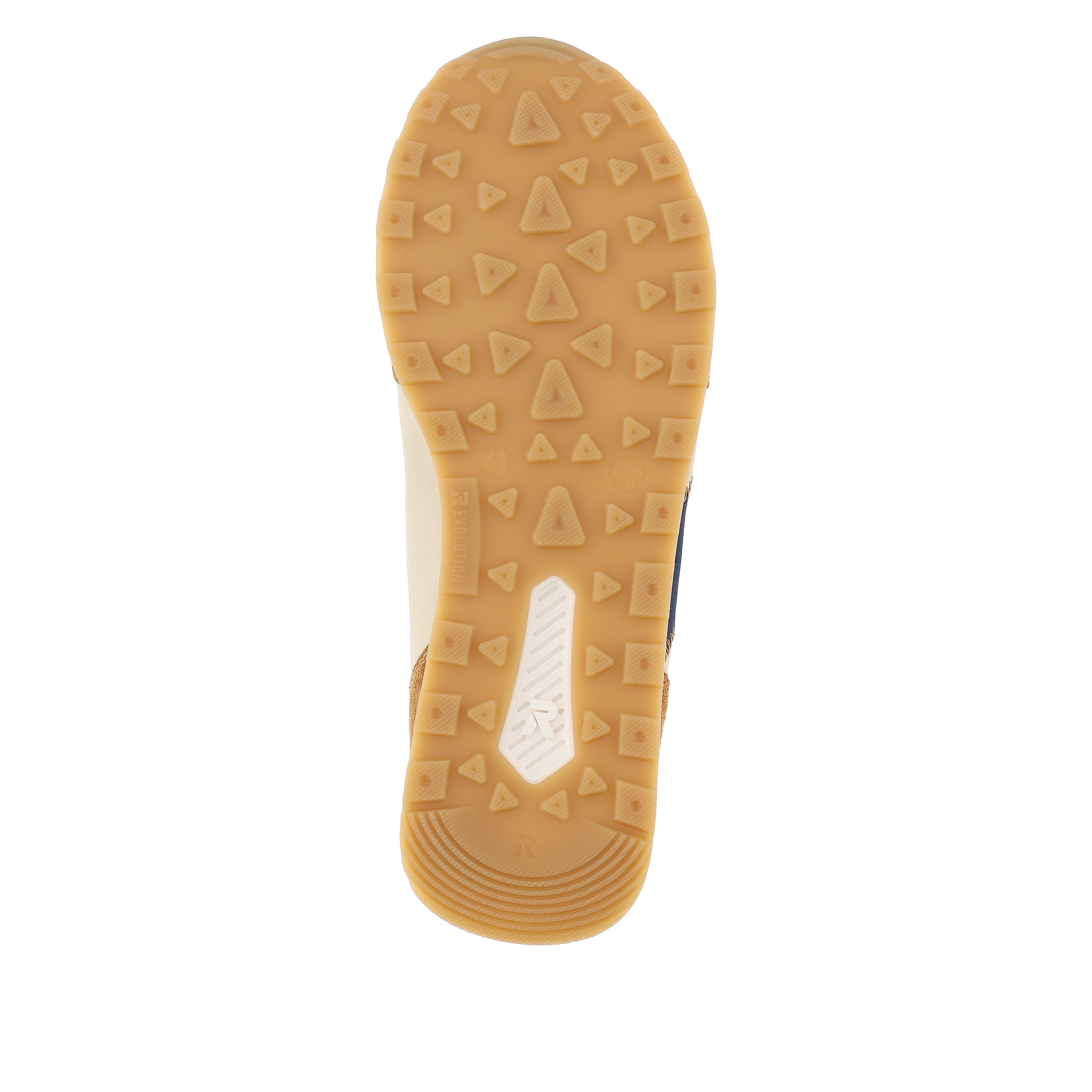 Rieker Herren Sneaker Low clay-beige nougat-brown