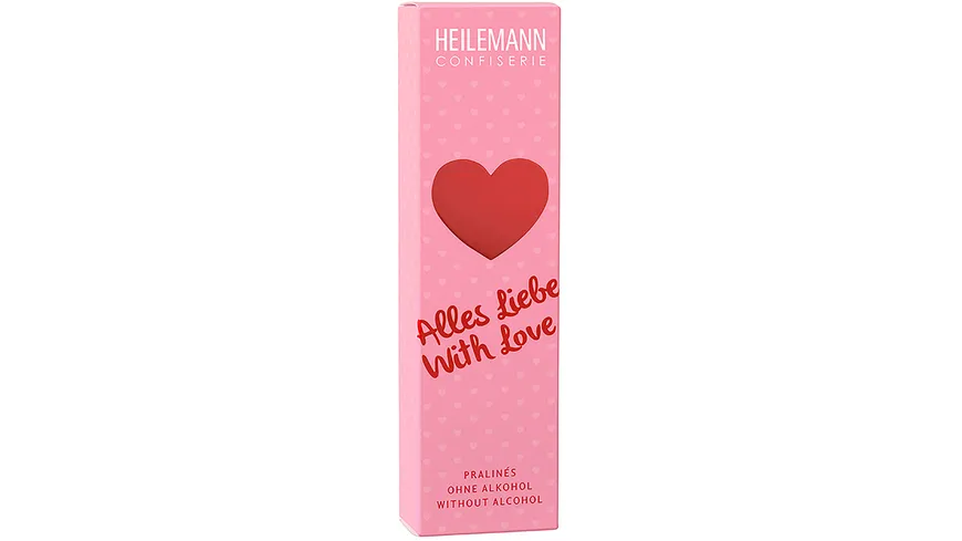 Heilemann Geschenk Pralinenpackung „Alles Liebe“ 52 g