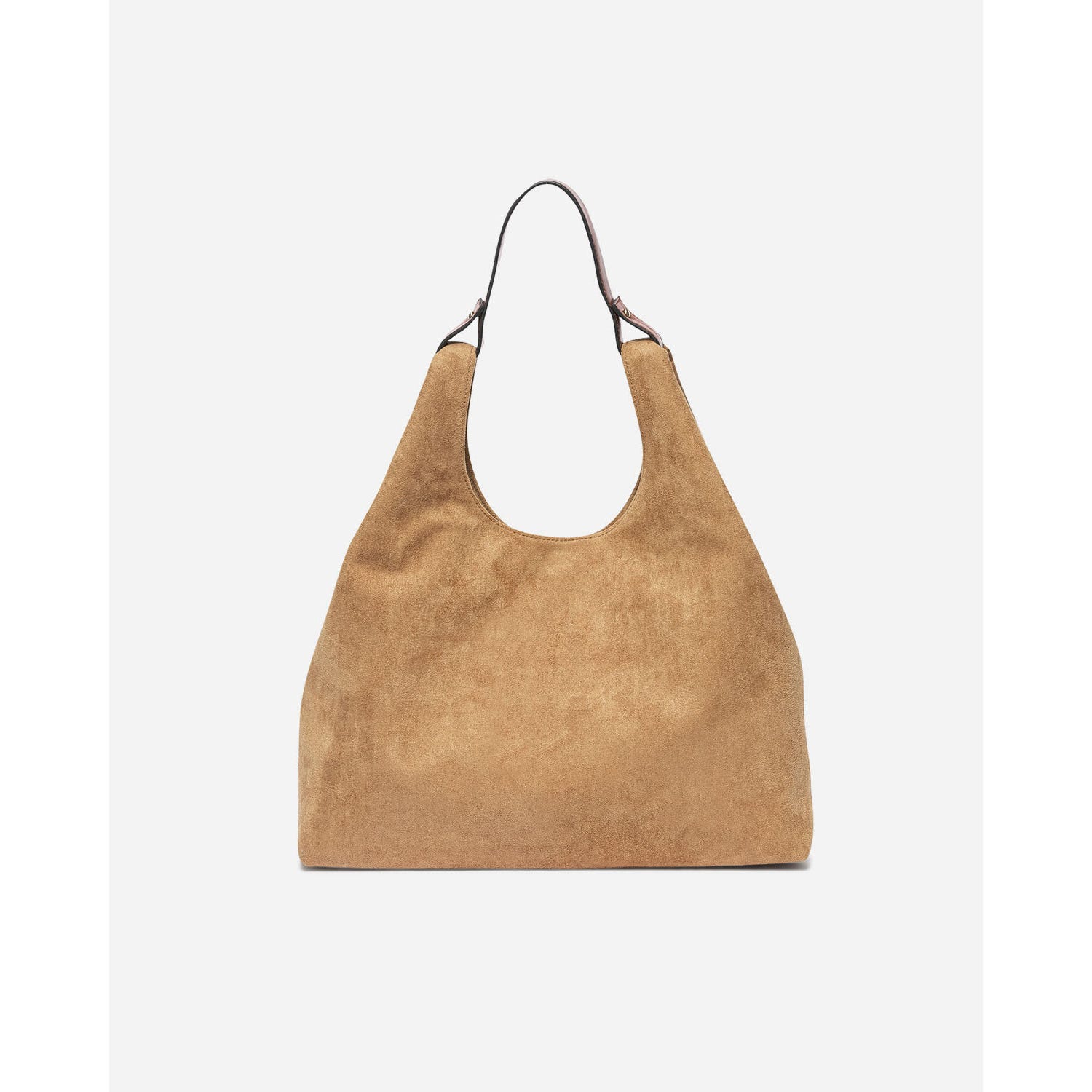 Sac à main TEXTO camel suédé