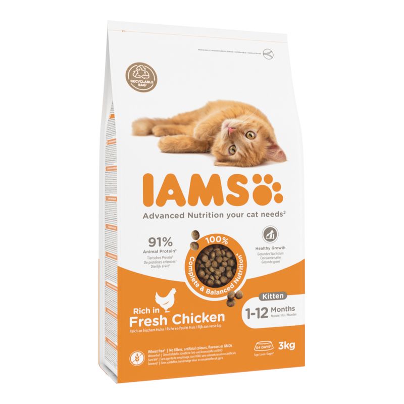 IAMS Advanced Nutrition Kitten mit Frischem Huhn
