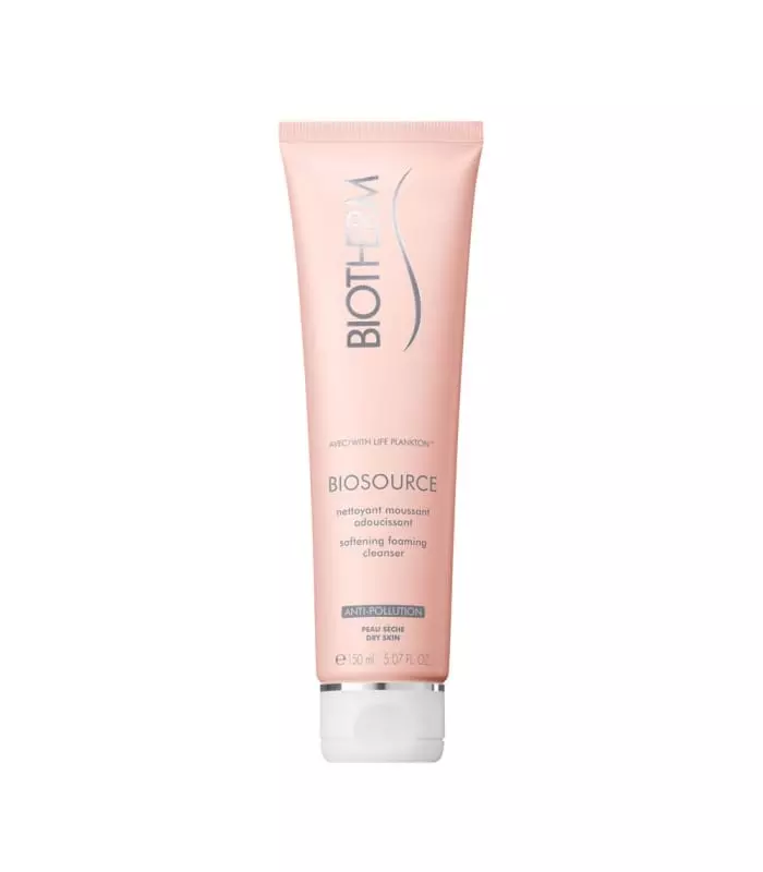 BIOSOURCE Mousse nettoyante adoucissante visage et corps