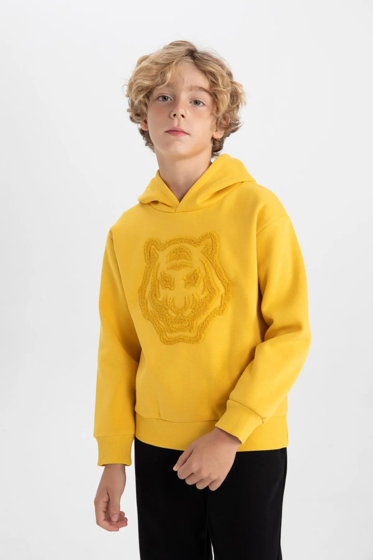 DeFacto  Dickes Kapuzen-Sweatshirt mit regulärer Passform für Jungen
