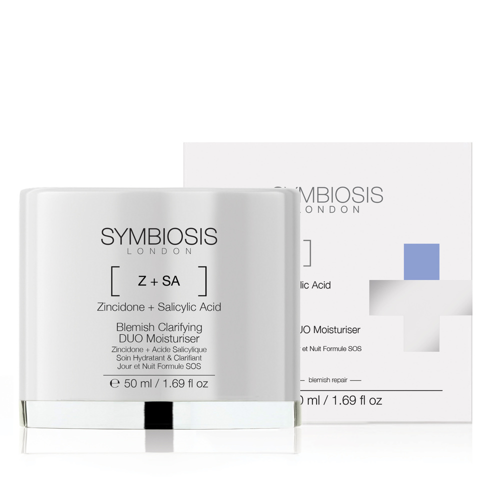 symbiosis [Acide Salycilique + Zincidone] Soin Hydratant Jour et Nuit Hydratants