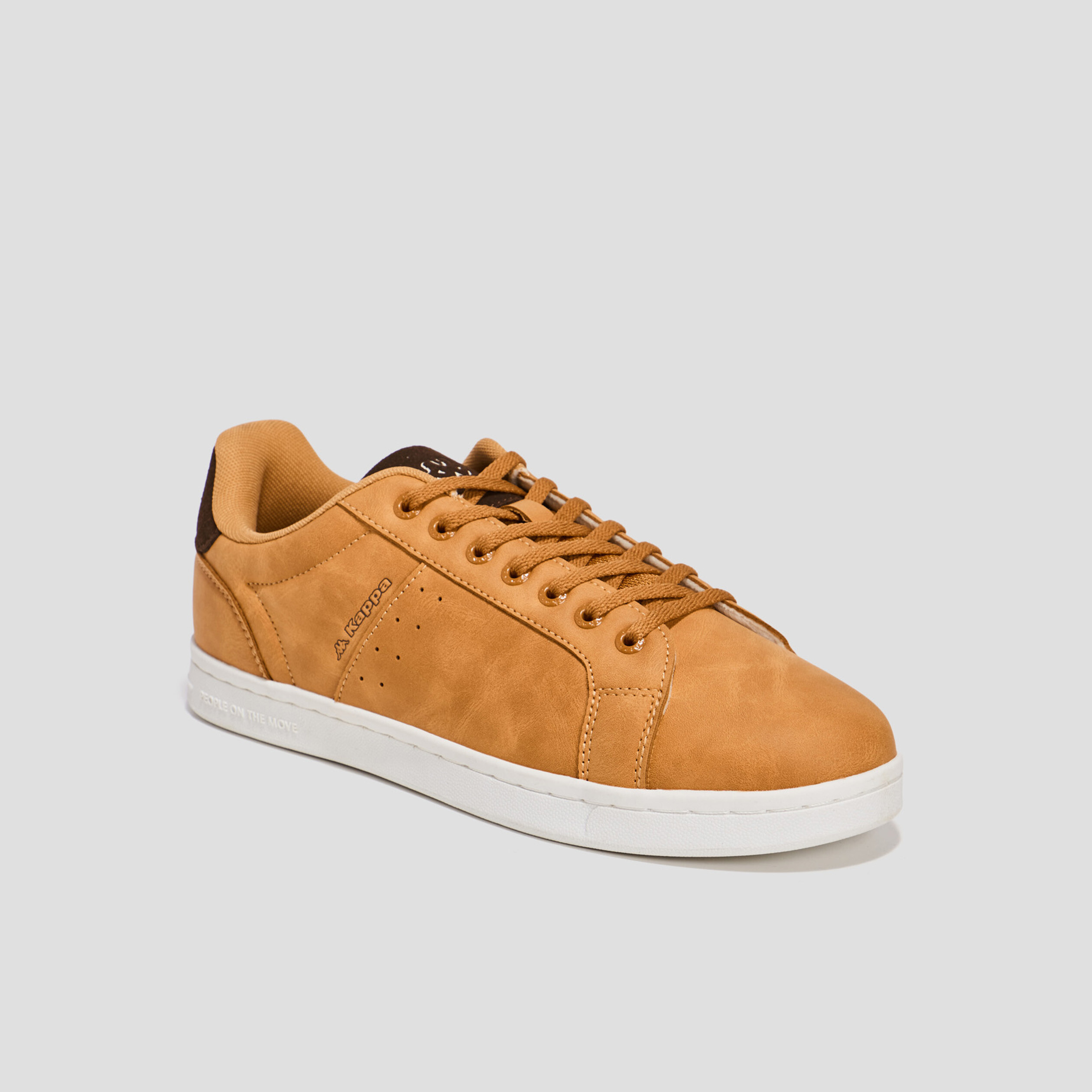 Tennis à lacets Kappa Amber camel homme | La Halle