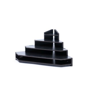 Black Paint Rack: Endstück Farbregal (Tribüne)