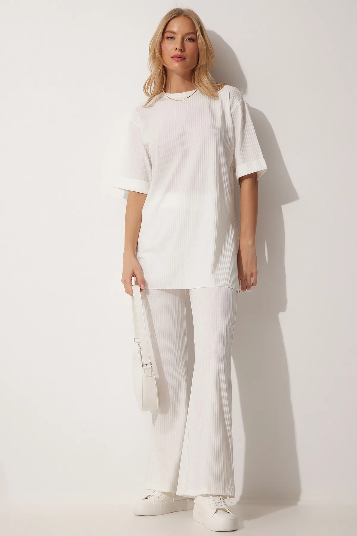 Happiness İstanbul  Zweiteiler - Weiß - Regular Fit