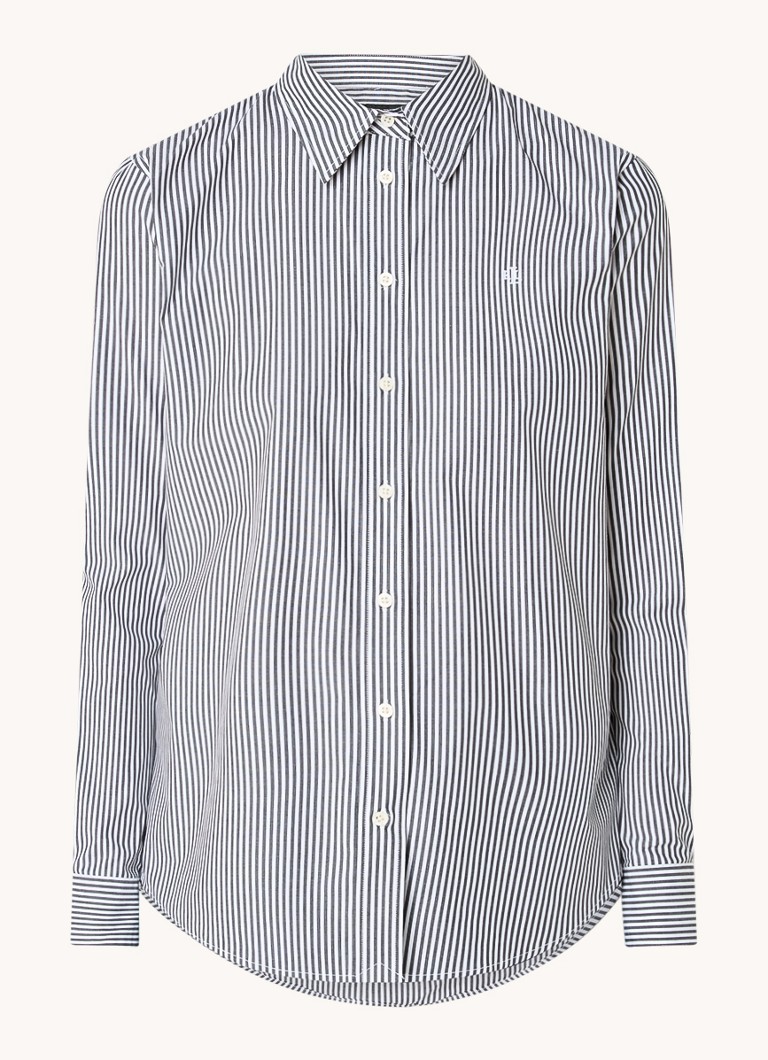 Μπλούζα με ριγέ τύπωμα Ralph Lauren και κέντημα λογότυπου