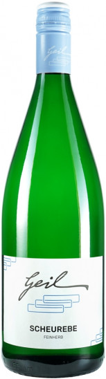 2022 Scheurebe feinherb 1,0 L - Weingut Helmut Geil