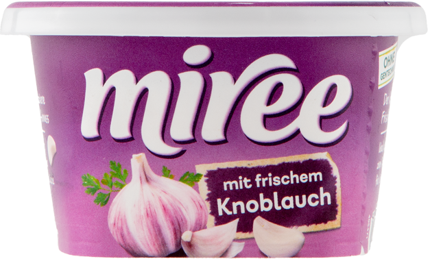 Miree mit frischem Knoblauch