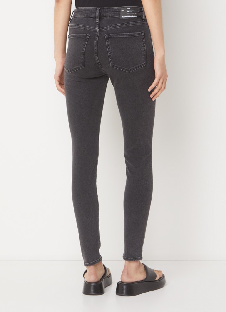 ARMEDANGELS Ordina un jeans skinny a vita media in misto cotone biologico