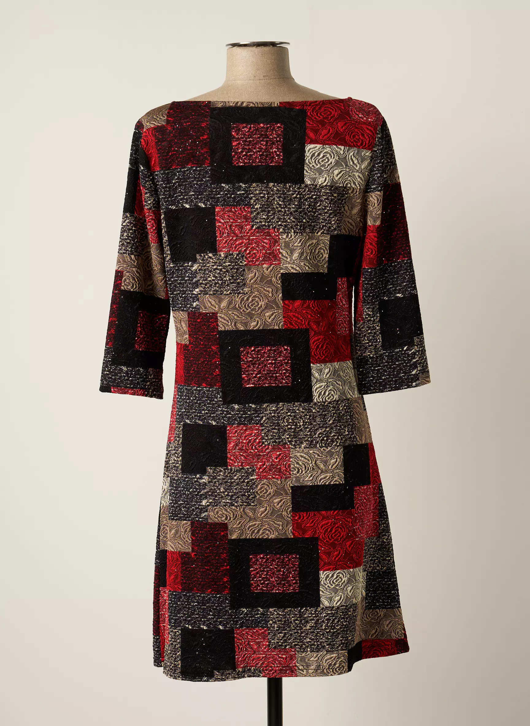 Vegas Robes Mi Longues Femme couleur noir
