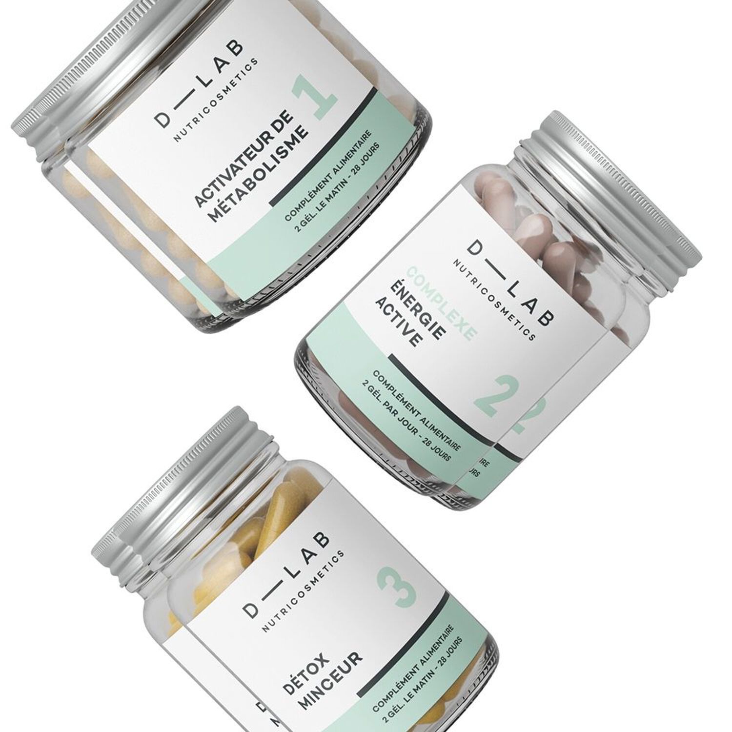 d-lab nutricosmetics Programme Brule-Graisses Complément Alimentaire Minceur