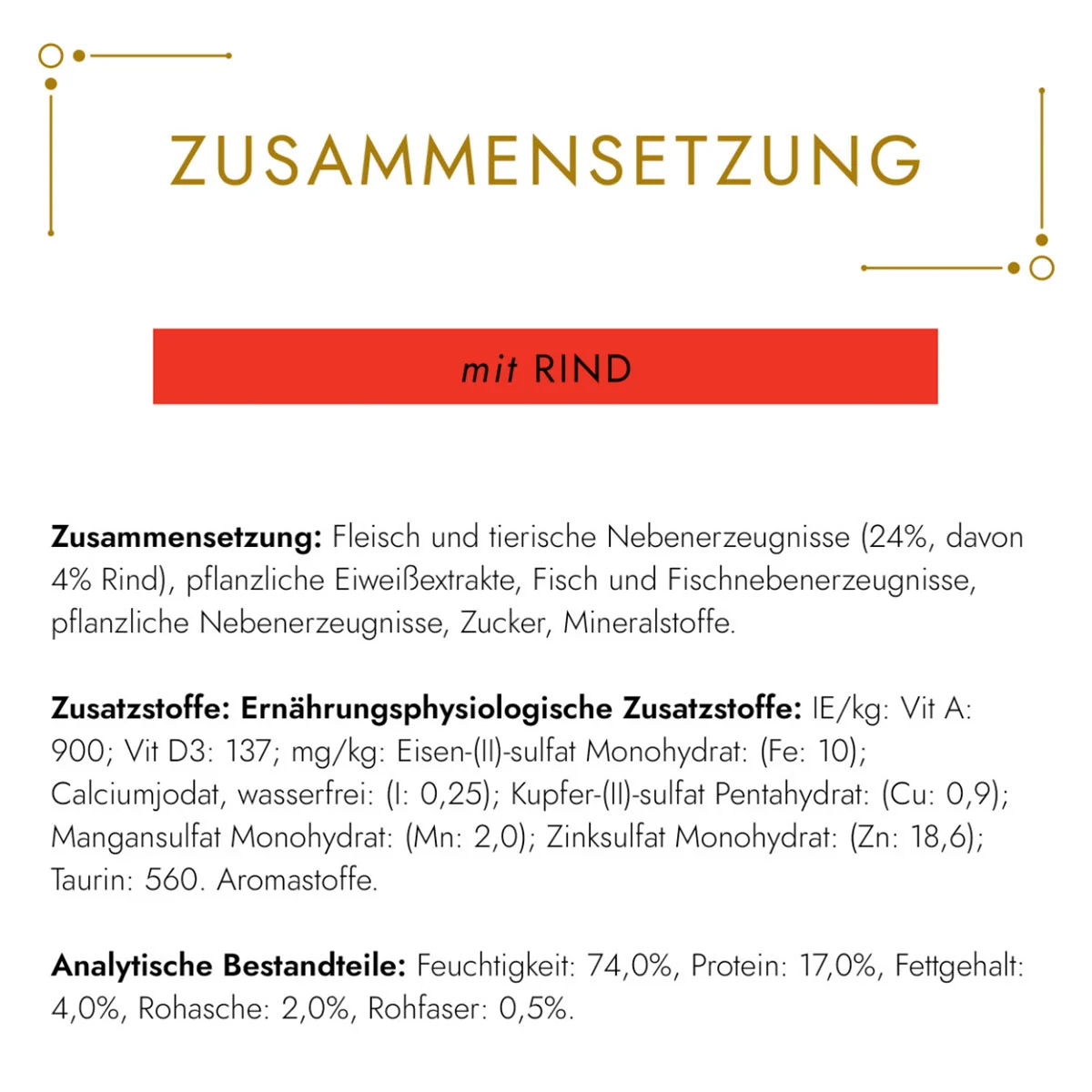 GOURMET Gold Raffiniertes Ragout mit Rind kaufen