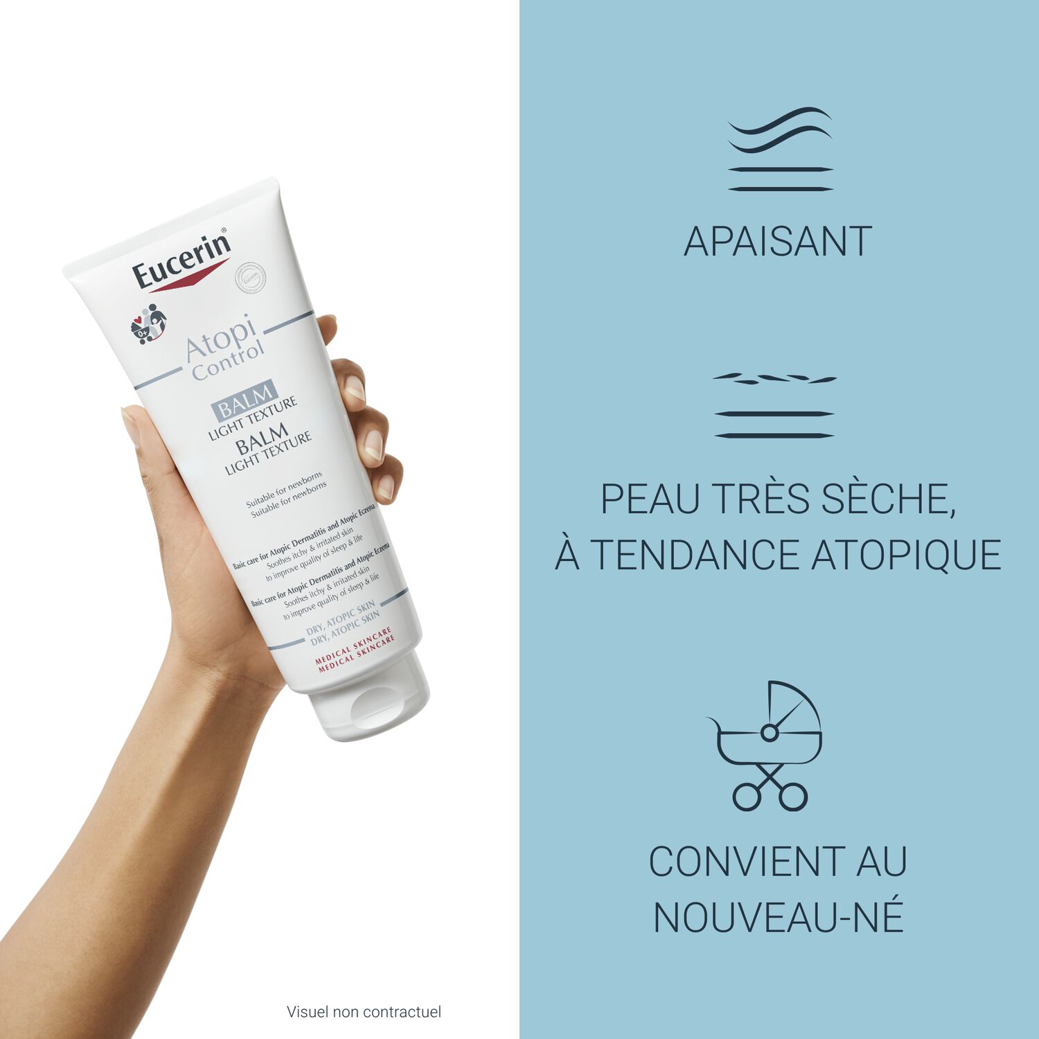 Eucerin AtopiControl Baume Anti-Démangeaisons & Irritations