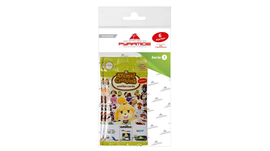 amiibo Animal Crossing - Serie 1 - 2x 3 Karten