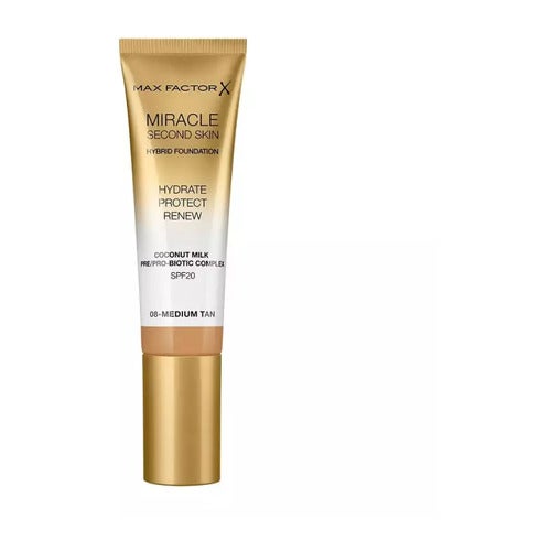 Max Factor Miracle Second Skin Hybrid Foundation 03 Light 30 ml