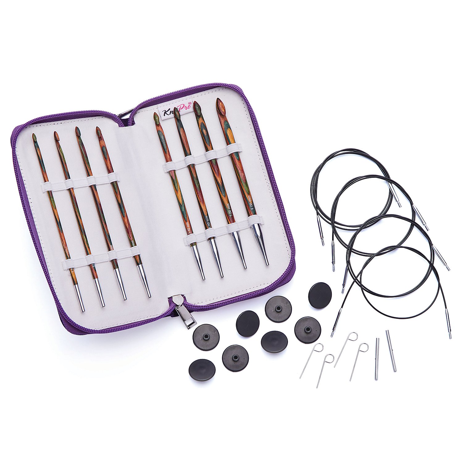 KnitPro Tunesisches Häkelnadel-Set 
