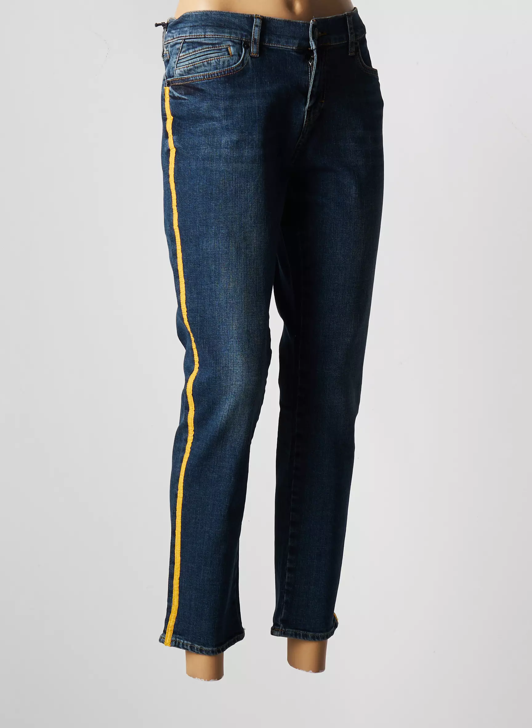 Five Jeans Boyfriend Femme couleur bleu