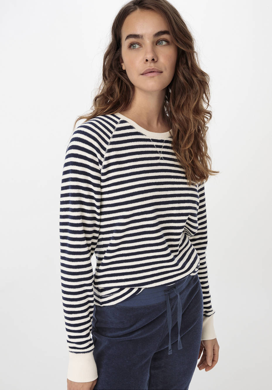 Frottee-Schlafshirt aus reiner Bio-Baumwolle