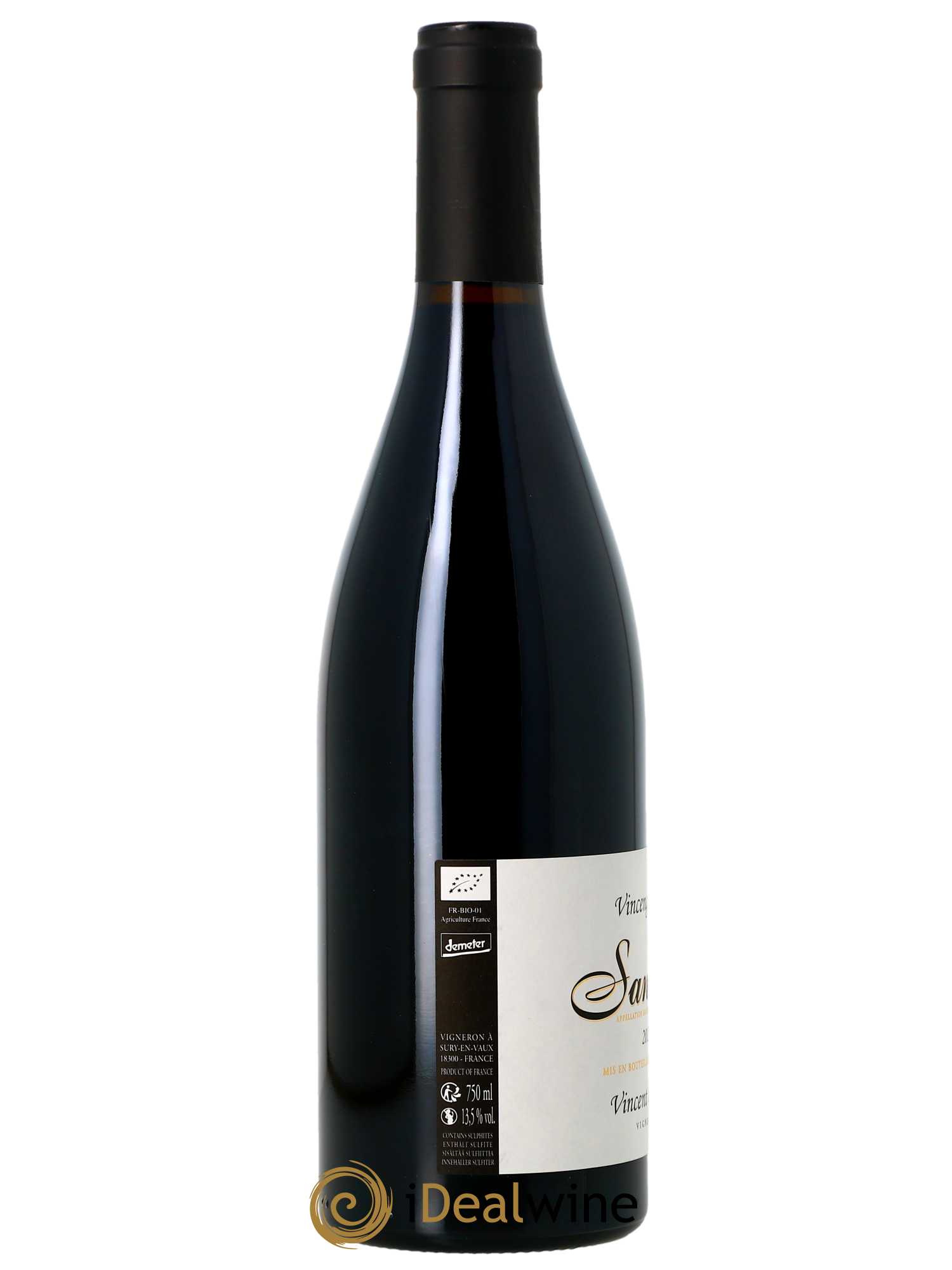 Sancerre Vincengetorix Vincent Gaudry  2020 - Lot de 1 Bouteille