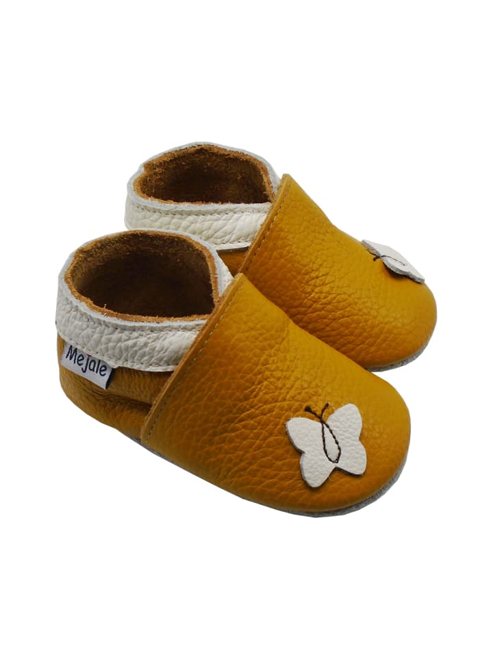 Yalion Leder-Krabbelschuhe 