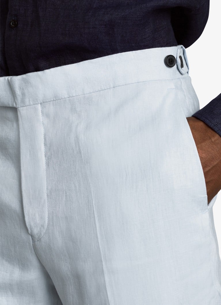Pantaloni slim fit din in Reiss Kin cu buzunare laterale