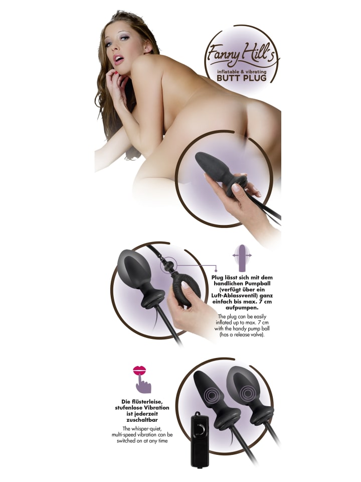 You2Toys Analplug Fanny Hill's B-Plug in schwarz günstig kaufen 12