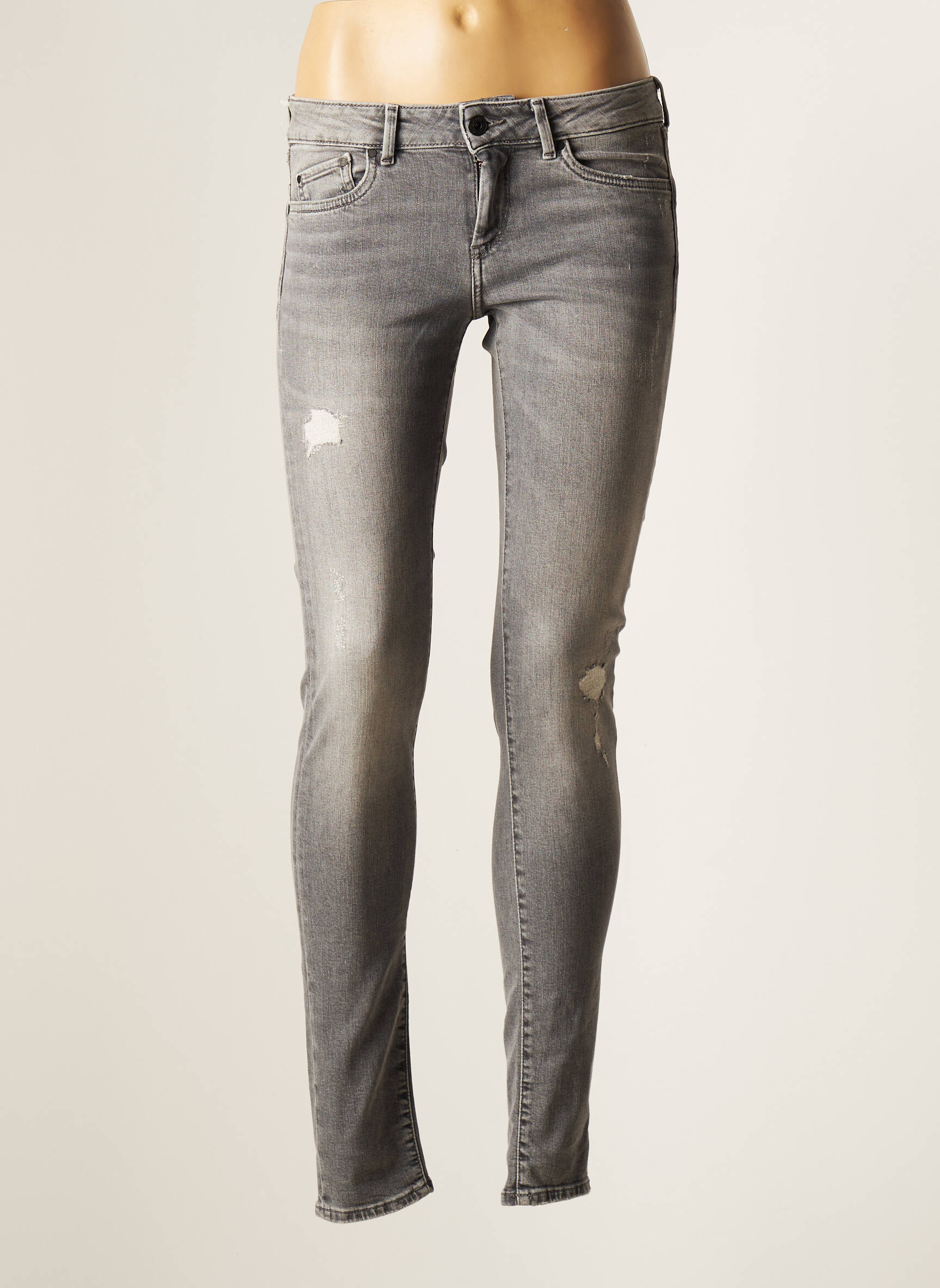 Pepe Jeans Jeans Skinny Femme couleur gris