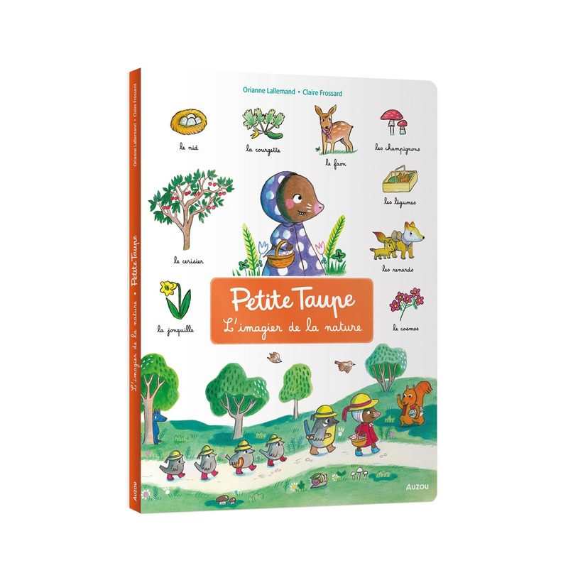 Livre Petit taupe, l'imagier de la nature - Auzou