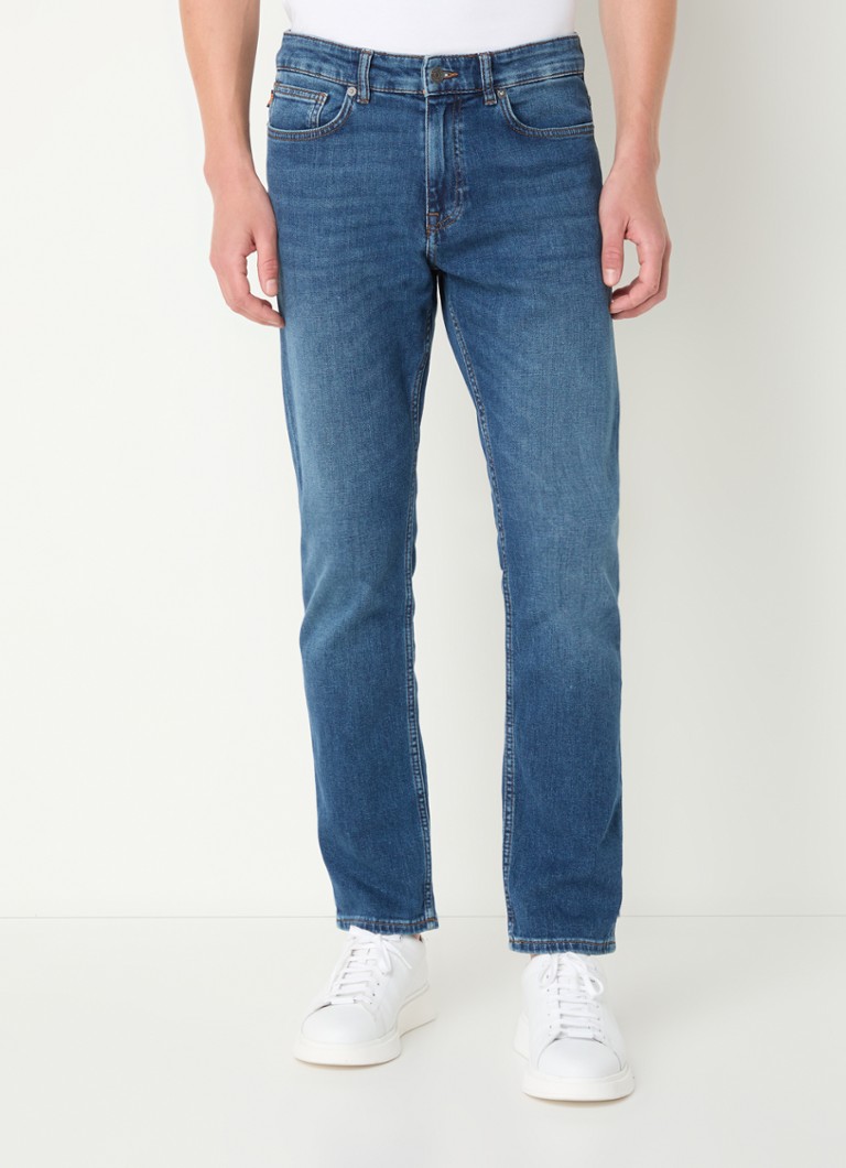 Blugi HUGO BOSS slim fit, spălare medie