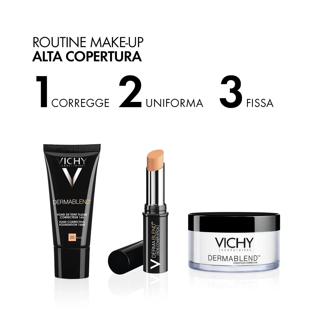 Base de maquillaje líquida Dermablend 16h Fluid Concealer